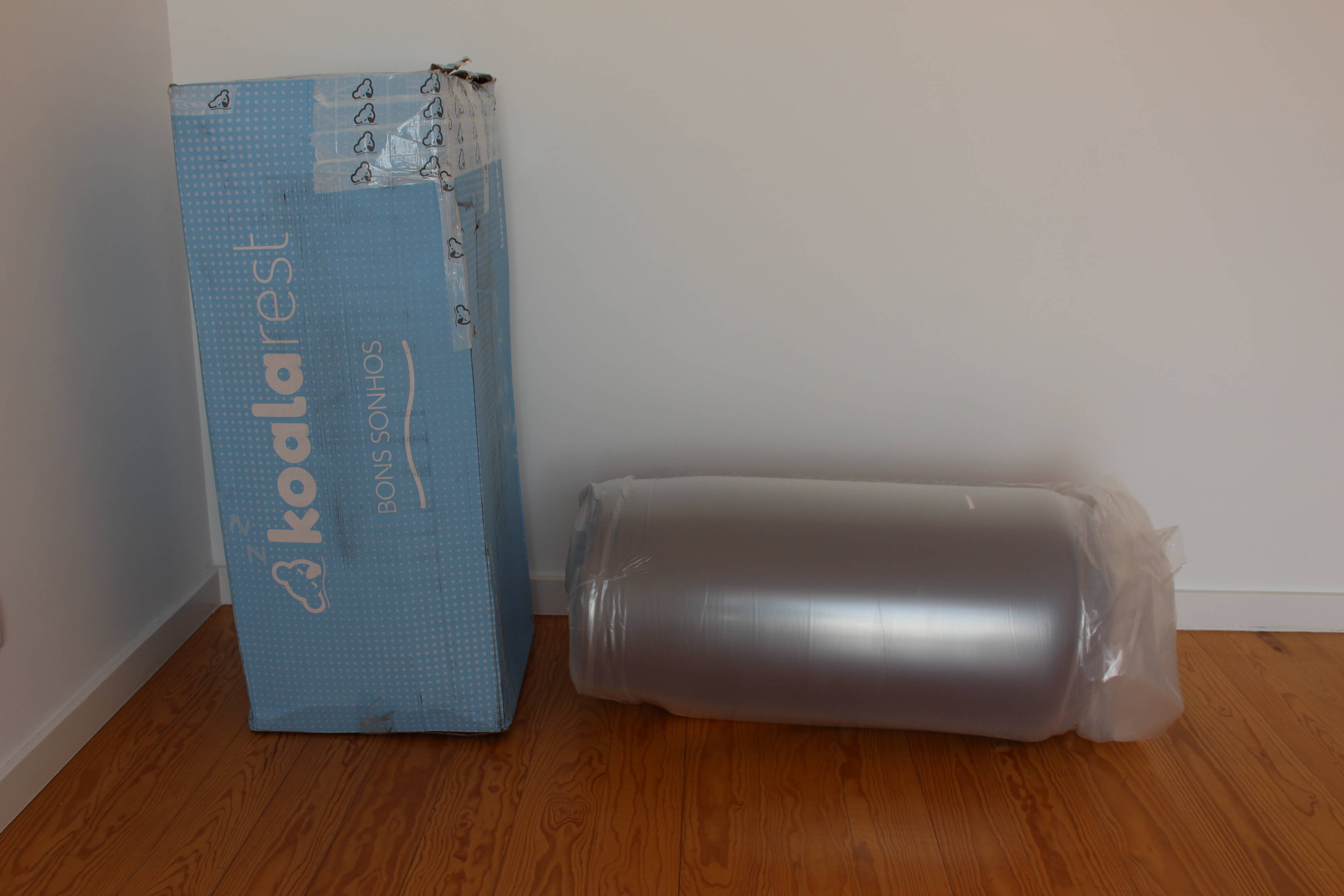 colchão koala embalado